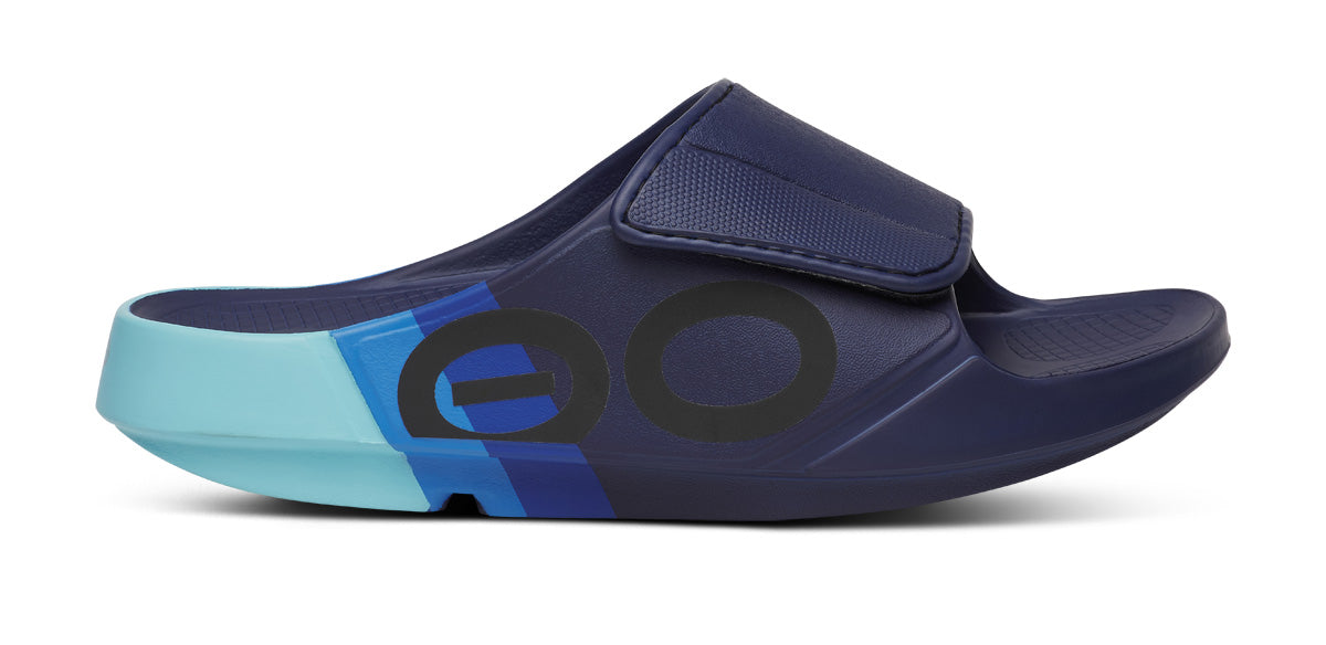 Men's OOahh Sport Flex Slide Sandal - Sky Rally